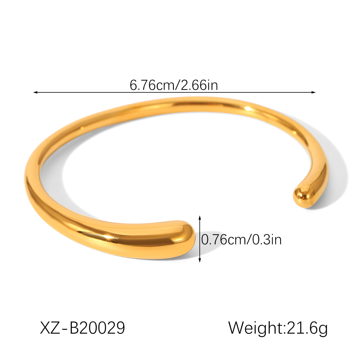 Open Cuff Bangle Collection 10